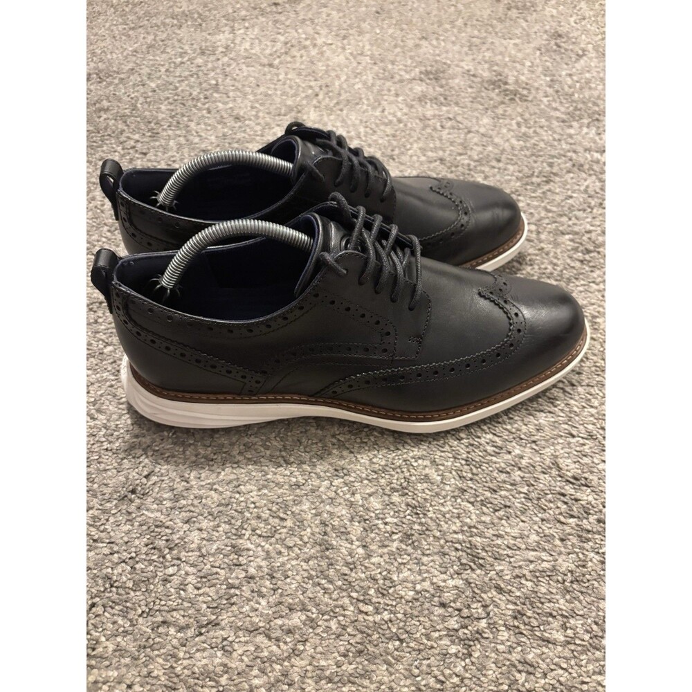 Cole Haan Men's Grand Evolution ShortWing Oxford Black Style C26307 Shoes 10.5